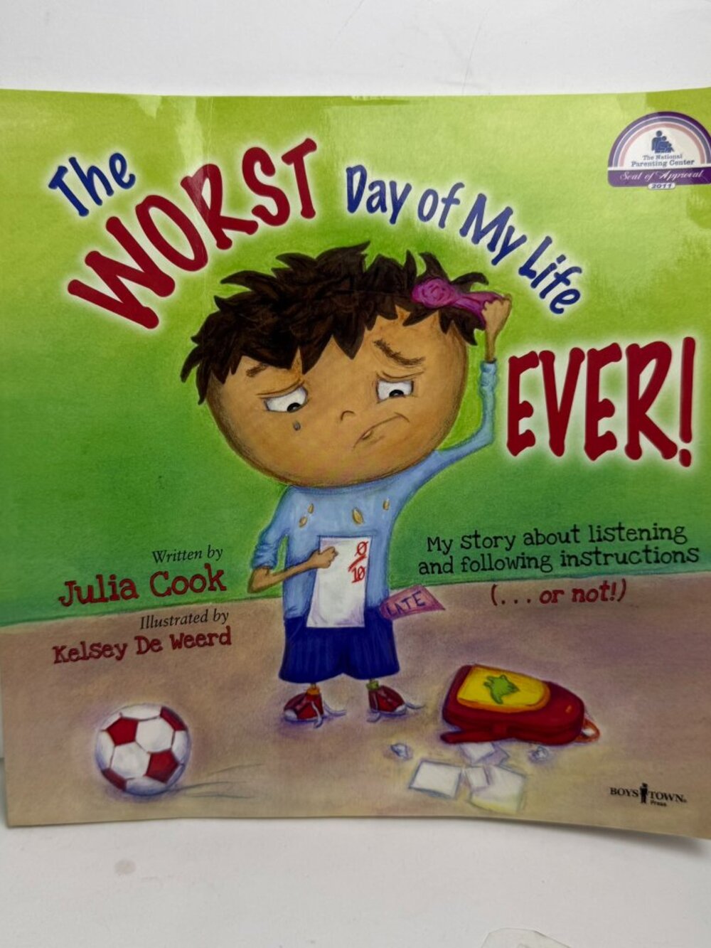 The Worst Day of My Life EVER! Julia Cook ISBN 9781934490204 Paperback